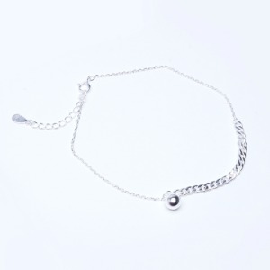 Ball Point Curb Chain Anklet