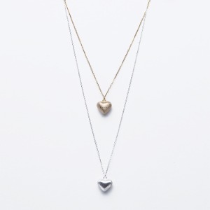 Volume Love Heart Necklace