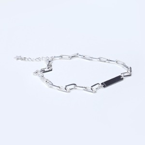 Square Link Clip Chain Anklet